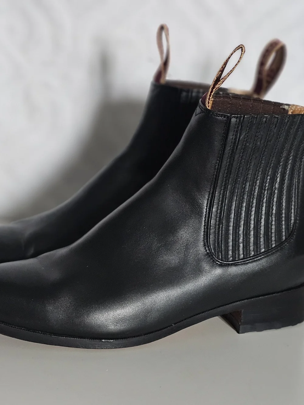 La Barca Papa Grande Black Ankle Boots